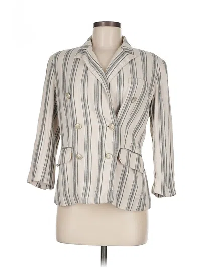 Pre-owned Polo Ralph Lauren Blazer Jacket In White