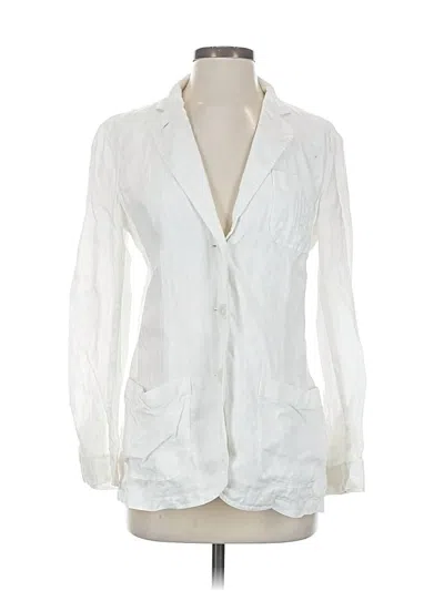 Pre-owned Polo Ralph Lauren Blazer Jacket In White