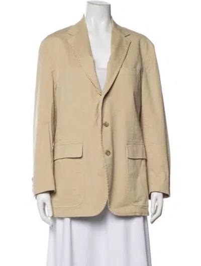 Pre-owned Polo Ralph Lauren Blazer In Neutrals