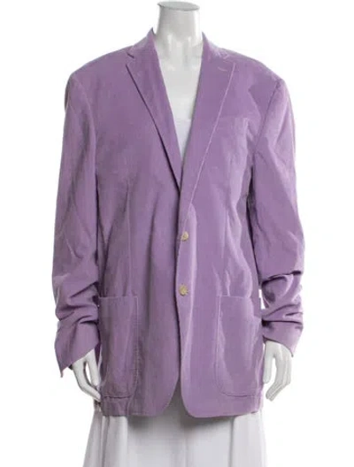 Pre-owned Polo Ralph Lauren Blazer In Purple
