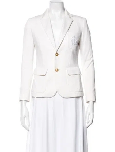 Pre-owned Polo Ralph Lauren Blazer In White