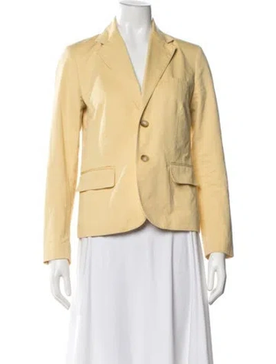 Pre-owned Polo Ralph Lauren Blazer In Yellow