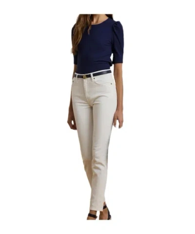 Polo Ralph Lauren Blouse Doyanis Mid Sleeve In Multicolor