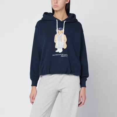 Polo Ralph Lauren Navy Blue Polo Bear Hoodie