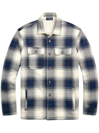 Polo Ralph Lauren Blue Checked Cotton Shirt