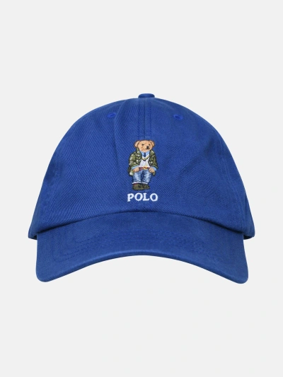 Polo Ralph Lauren Blue Cotton Hat
