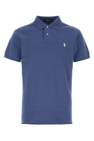 Polo Ralph Lauren Blue Cotton Polo Shirt