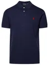 Polo Ralph Lauren Cotton Mesh Classic Fit Polo Shirt In Blue
