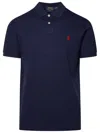Polo Ralph Lauren Cotton Mesh Classic Fit Polo Shirt In Blue