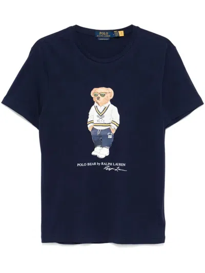 Polo Ralph Lauren Blue Cotton T-shirt