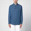 Polo Ralph Lauren Polo Pony-embroidered Cotton Shirt In Blue