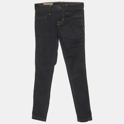 Pre-owned Polo Ralph Lauren Blue Denim Aubrie Jeans 18 M/ Waist 20.5"