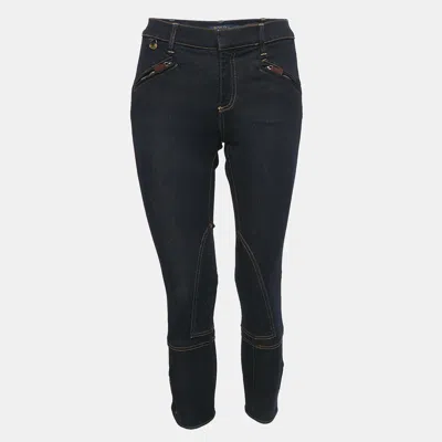 Pre-owned Polo Ralph Lauren Blue Denim Whitlyn Jod Jeans M Size 30