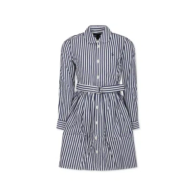 Polo Ralph Lauren Kids' Blue Dress For Girl With Horse