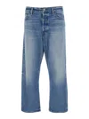 Polo Ralph Lauren Blue Jeans With Five-pocket Design And Logo Patch On The Back