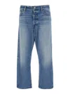 Polo Ralph Lauren Blue Jeans With Five-pocket Design And Logo Patch On The Back