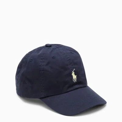 Polo Ralph Lauren Kids' Blue Navy Baseball Cap With Logo