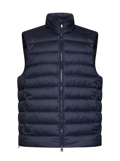 Polo Ralph Lauren Blue Navy The Colden Packable Padded Vest