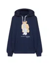 Polo Ralph Lauren Brushed Cotton Blend Sweatshirt With Iconic Polo Bear