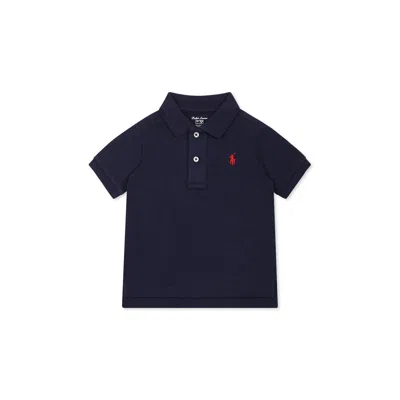 Polo Ralph Lauren Blue Polo For Baby Boy With Horse