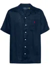 Polo Ralph Lauren Polo-pony Linen Shirts In Blue