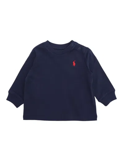 Polo Ralph Lauren Kids' Blue Sweatshirt With Logo