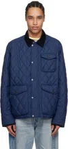 Polo Ralph Lauren The Beaton Quilted Jacket In Annapolis Blue