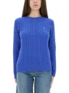 Polo Ralph Lauren Blue Wool Cashmere Sweaters