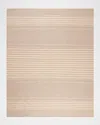 Polo Ralph Lauren Bluff Point Stripe Hand Woven Rug In Dune