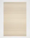 Polo Ralph Lauren Bluff Point Stripe Hand Woven Rug In Dune