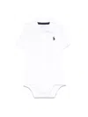 Polo Ralph Lauren Baby Boys Logo Bodysuit In White