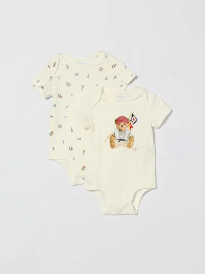 Polo Ralph Lauren Babies' Bodysuit  Kids Color White