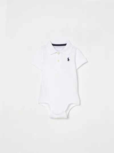 Polo Ralph Lauren Babies' Bodysuit  Kids Color White