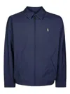 Polo Ralph Lauren Bi-swing Lightweight Zipped Jacket Clothing In Blue