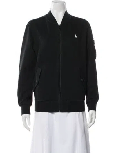 Pre-owned Polo Ralph Lauren Bomber Jacket In Black