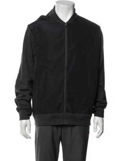 Pre-owned Polo Ralph Lauren Bomber Jacket In Black