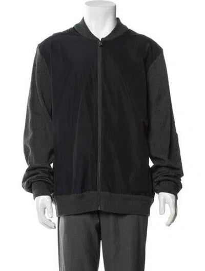 Pre-owned Polo Ralph Lauren Bomber Jacket In Blue