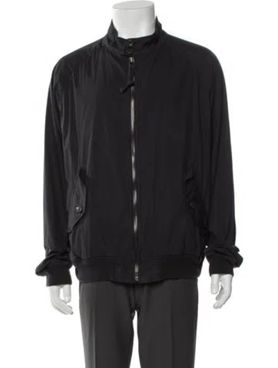 Pre-owned Polo Ralph Lauren Bomber Jacket In Blue