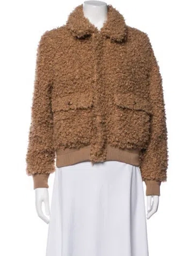 Pre-owned Polo Ralph Lauren Bomber Jacket In Brown