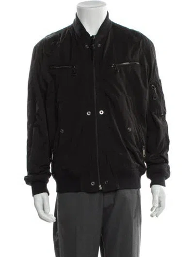 Pre-owned Polo Ralph Lauren Bomber Jacket In Gray