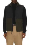 Polo Ralph Lauren Bonded Hi-pile Full Zip Hybrid Vest In Multi