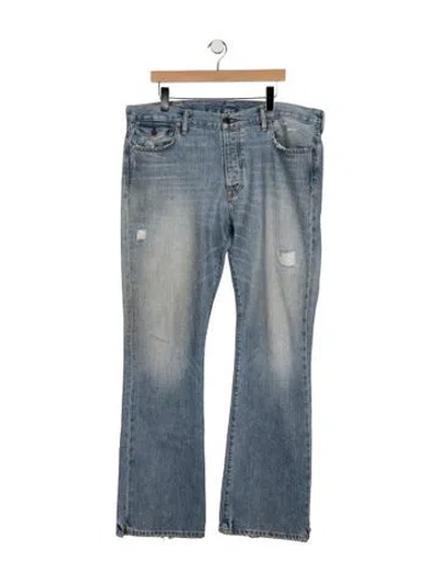 Pre-owned Polo Ralph Lauren Bootcut Jeans In Blue