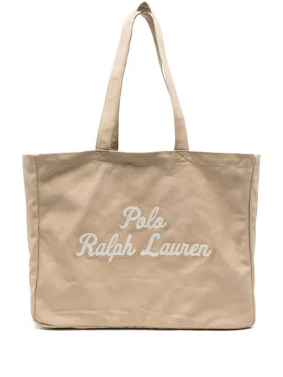 Polo Ralph Lauren Borsa A Spalla In Brown