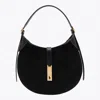 Polo Ralph Lauren Black Leather Shoulder Bag