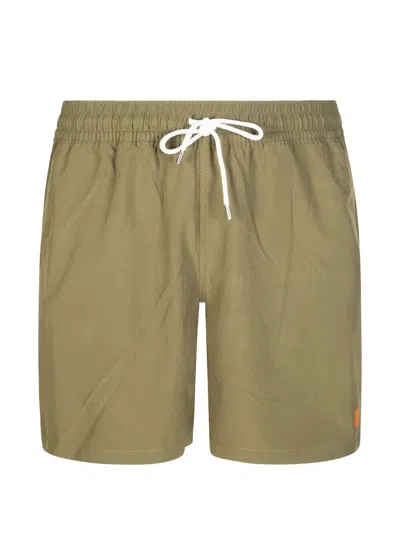Polo Ralph Lauren Traveler Classic Swim Boxers 14.6 Cm In Green