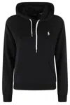 Polo Ralph Lauren Prl Shrknhd Long Sleeve Sweatshirt In Black