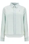 Polo Ralph Lauren Cotton Chambray Shirt In Chambray (light Blue)