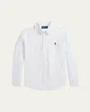 Polo Ralph Lauren Linen Shirt In White