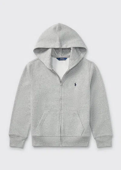 POLO RALPH LAUREN BOY'S COTTON-BLEND-FLEECE HOODIE,PROD159720001