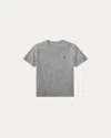 Polo Ralph Lauren Kids' Boy's Cotton Jersey V-neck Tee In Orange